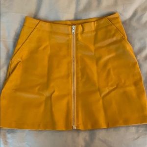 Akira faux leather skirt